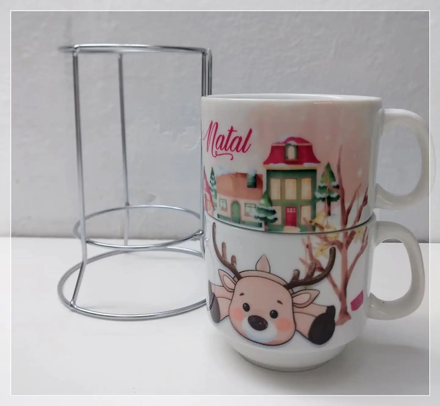 Artes para Torre de Xicaras Natalina em Jpg 10