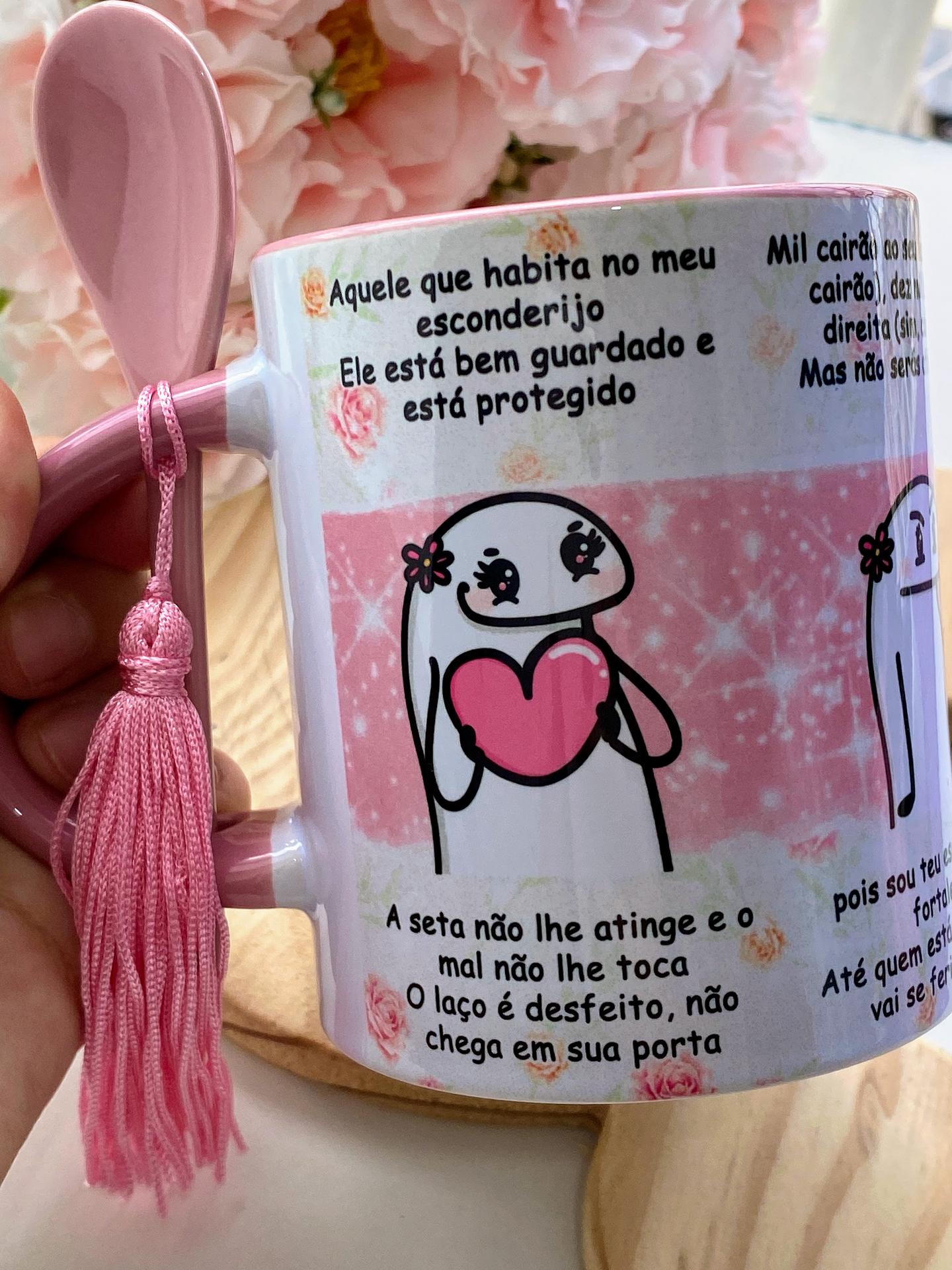 Artes para Caneca Aquele que Habita no meu esconderijo ele está bem guardado e está protegido Musica Frases Arquivos Jpg 2