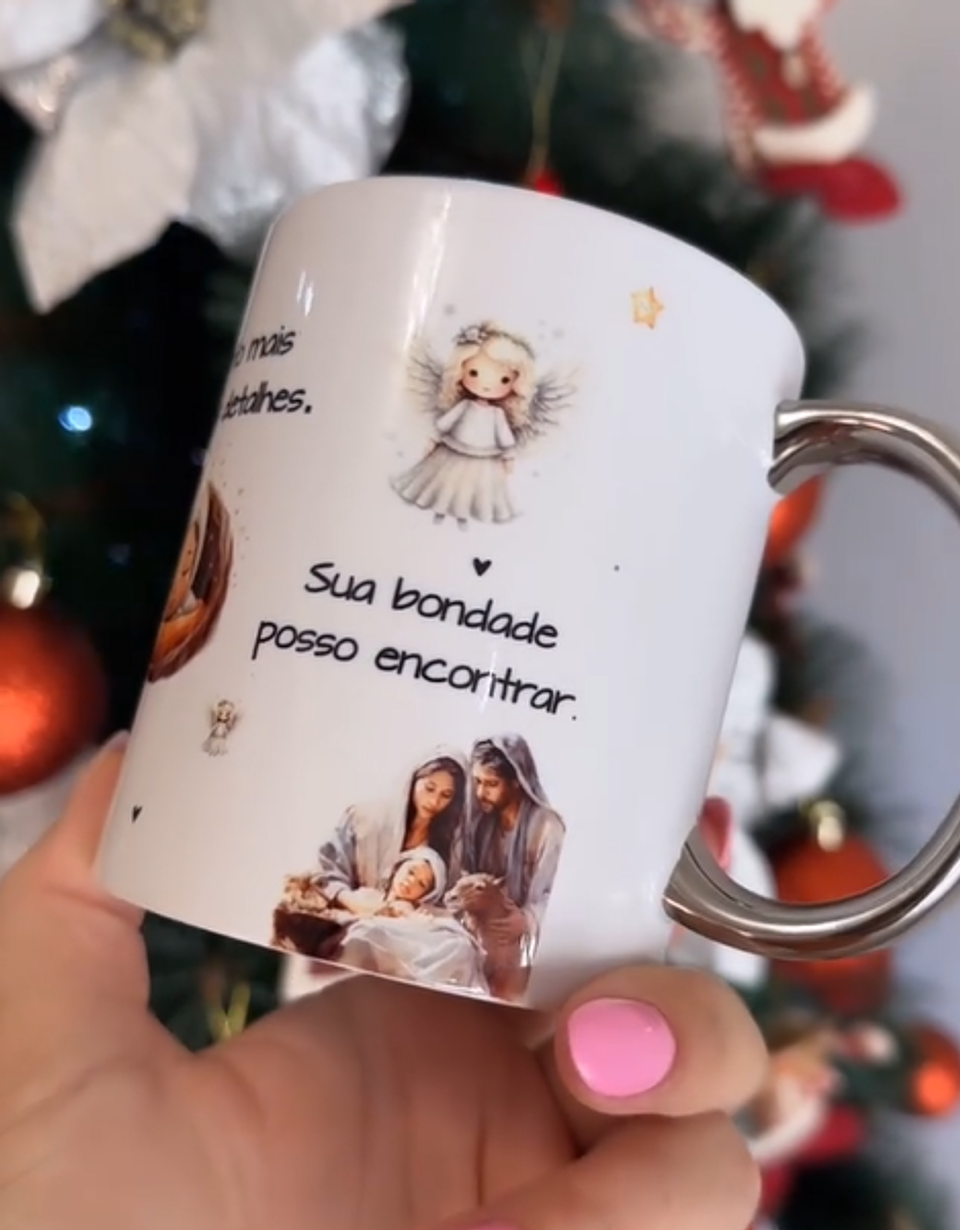 Artes para Caneca Deus Eu tenho tantas bençãos posso em minha vida enxergar Musica Frases Arquivos Editável + Jpg  4