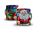 8 Artes para Caneca Papai Noel Arquivo em Jpg