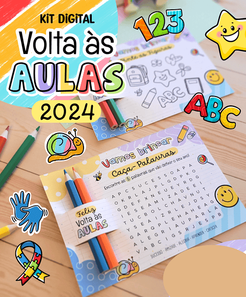 Arquivos prontos Volta as Aulas 2024 Arquivo em Pdf  