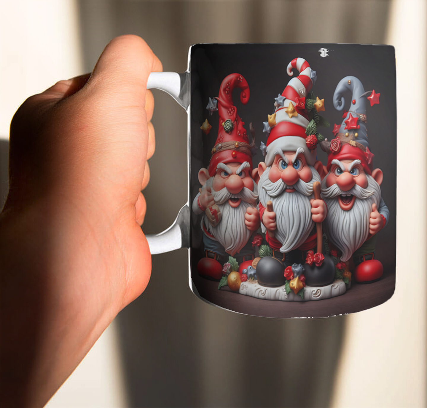 10 Artes para Caneca Natal Duendes Arquivo em Jpg  4