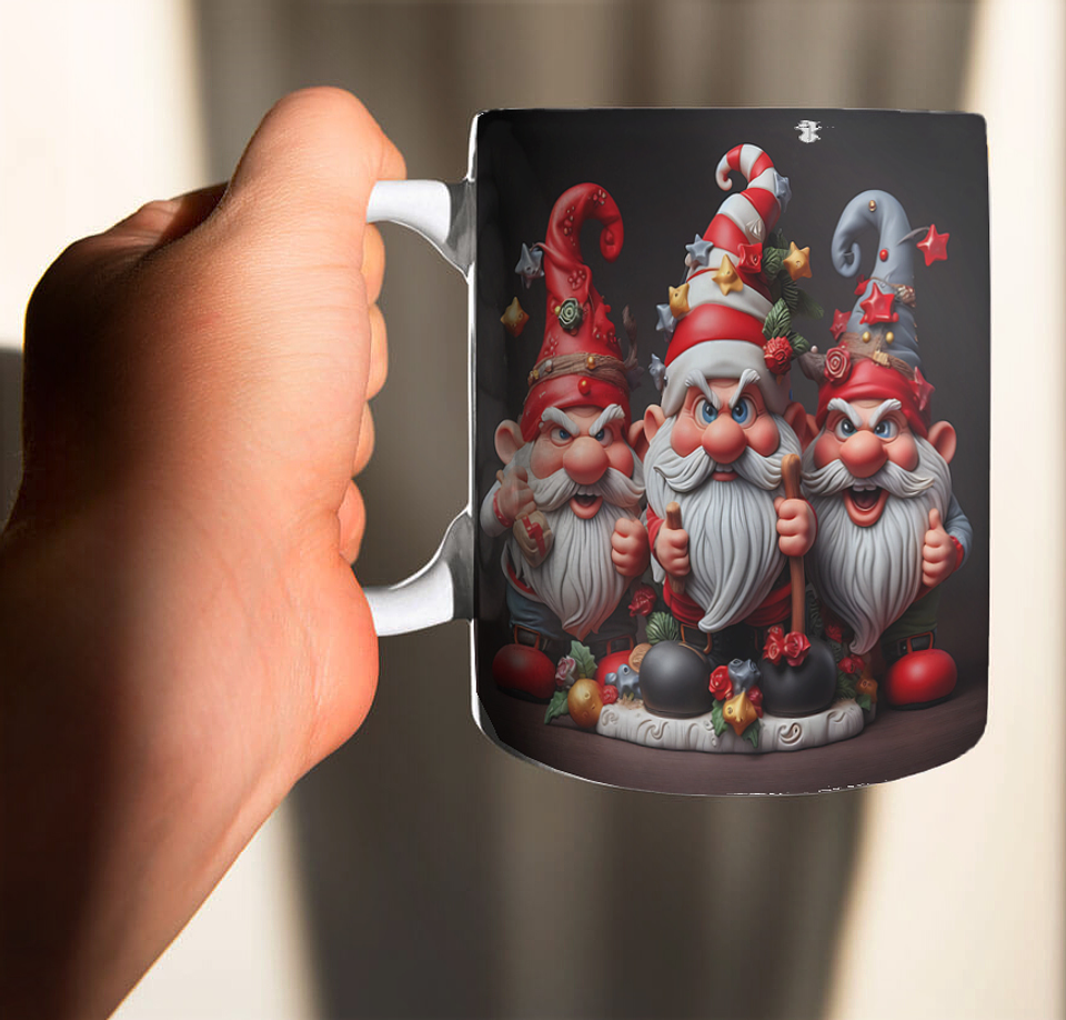 10 Artes para Caneca Natal Duendes Arquivo em Jpg  4