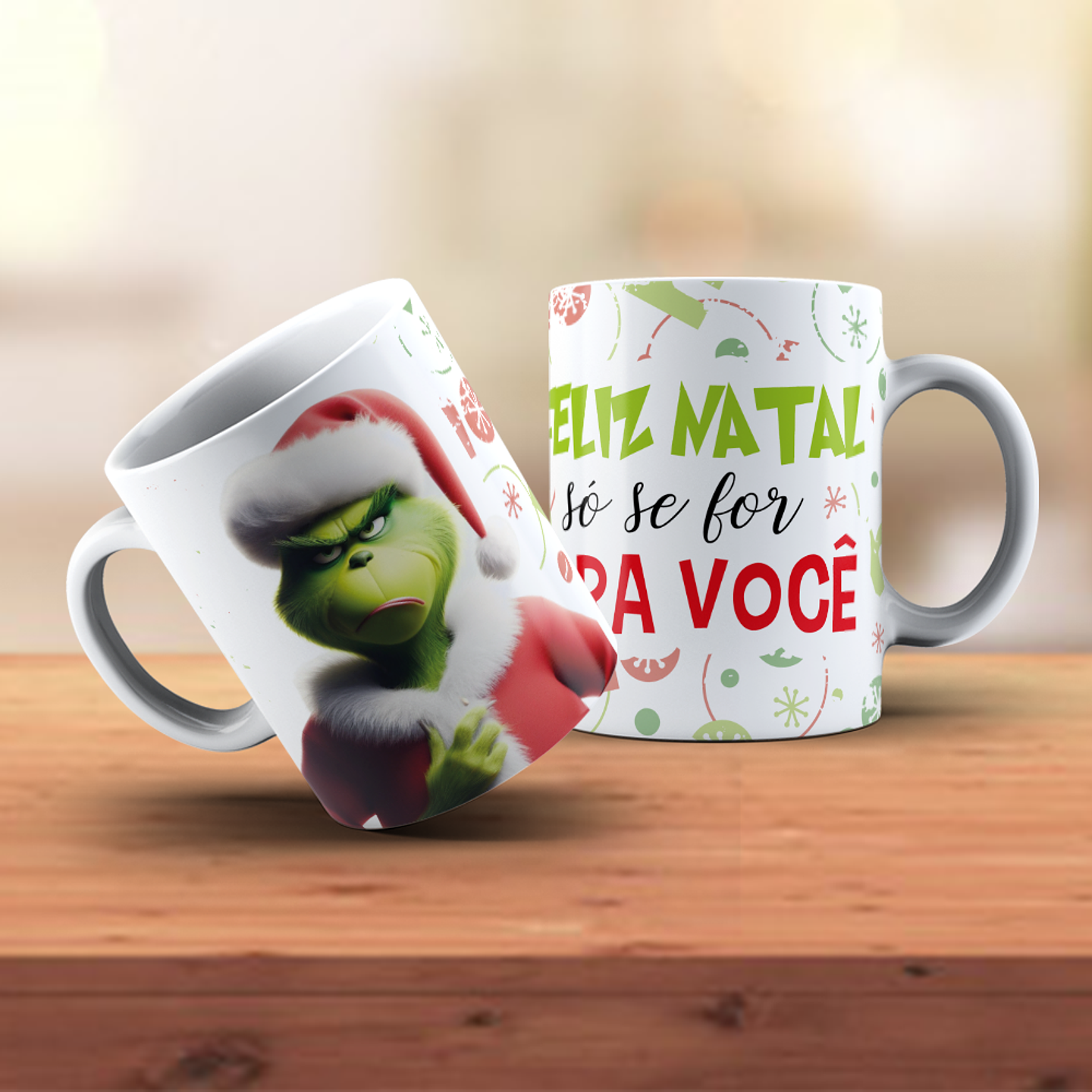 18 Artes para Caneca Grinch Natal Arquivo em Jpg 4