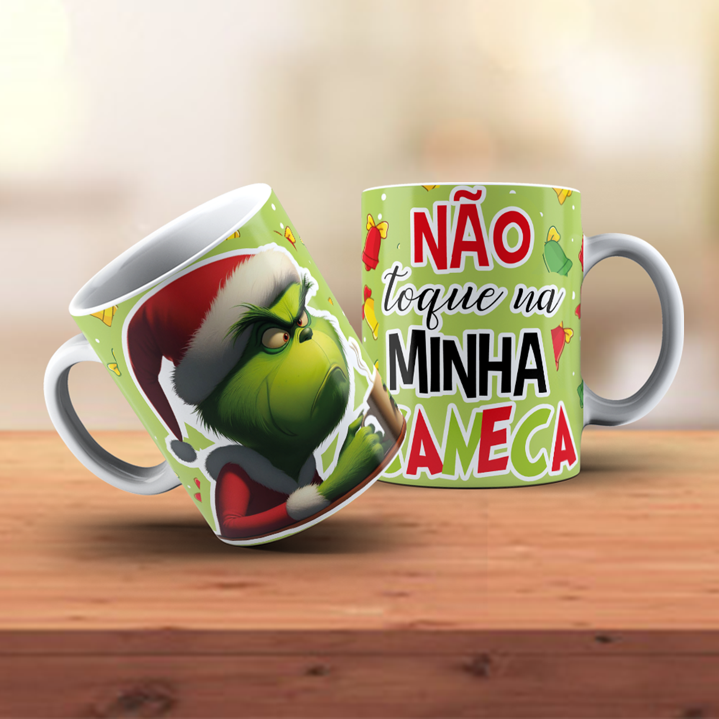 18 Artes para Caneca Grinch Natal Arquivo em Jpg 7