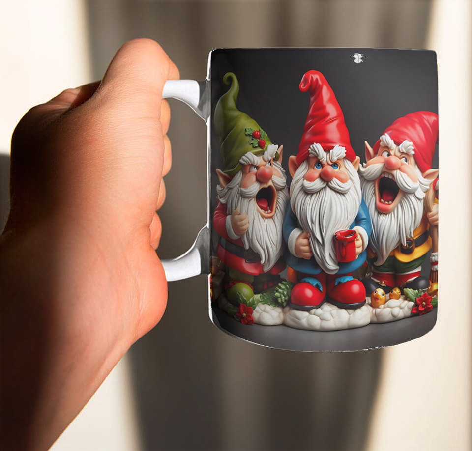 10 Artes para Caneca Natal Duendes Arquivo em Jpg  9