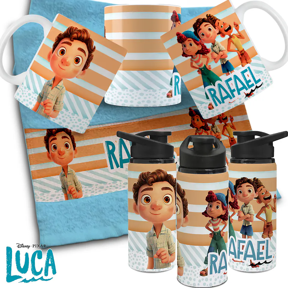 27 Artes Para Personalização Caneca, Toalhinha e Garrafinha Escolares Personagens 2024 Arquivo em Editável  11