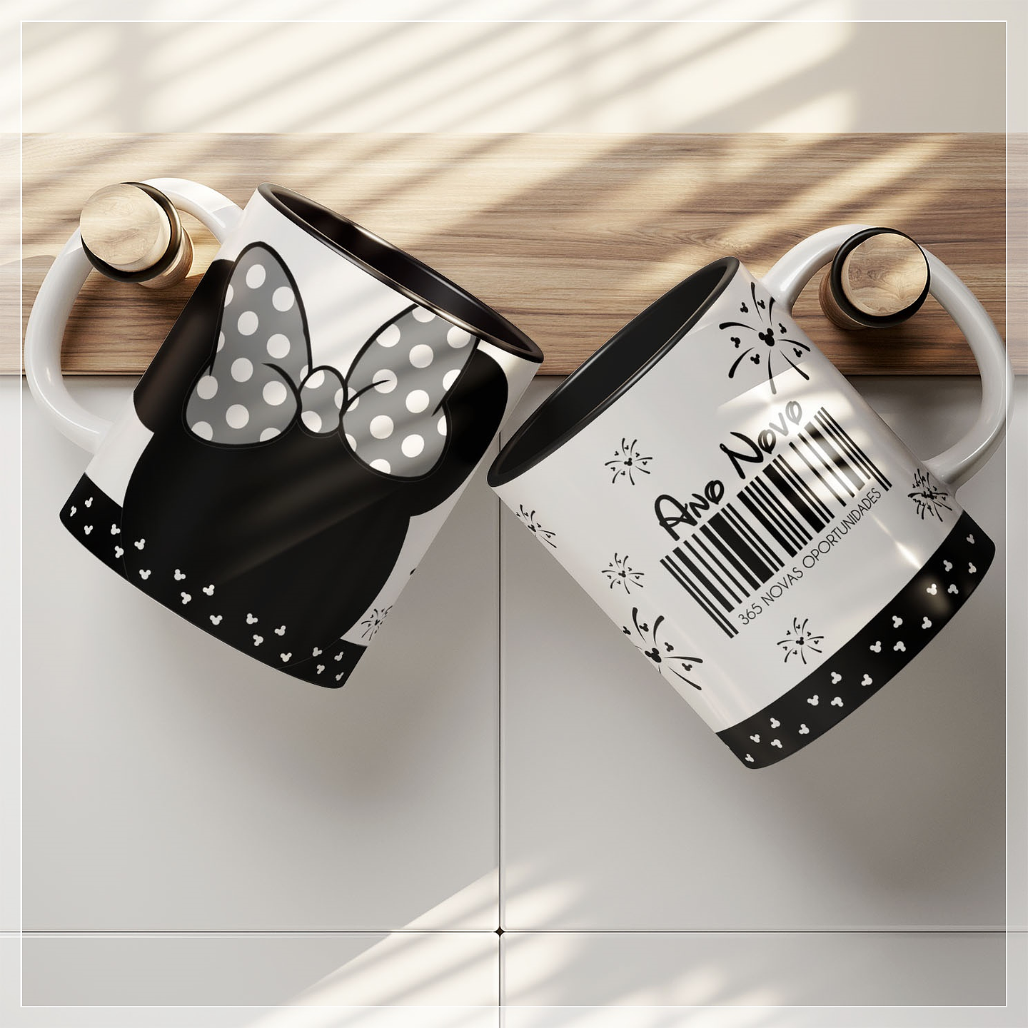 21 Artes para Caneca e Camisa Disney Ano Novo 2024 Arquivo em Png 4