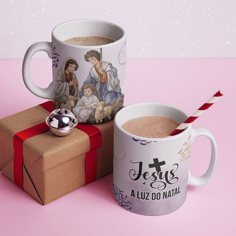 19 Artes para Caneca e Camisa Natal Arquivo Editável