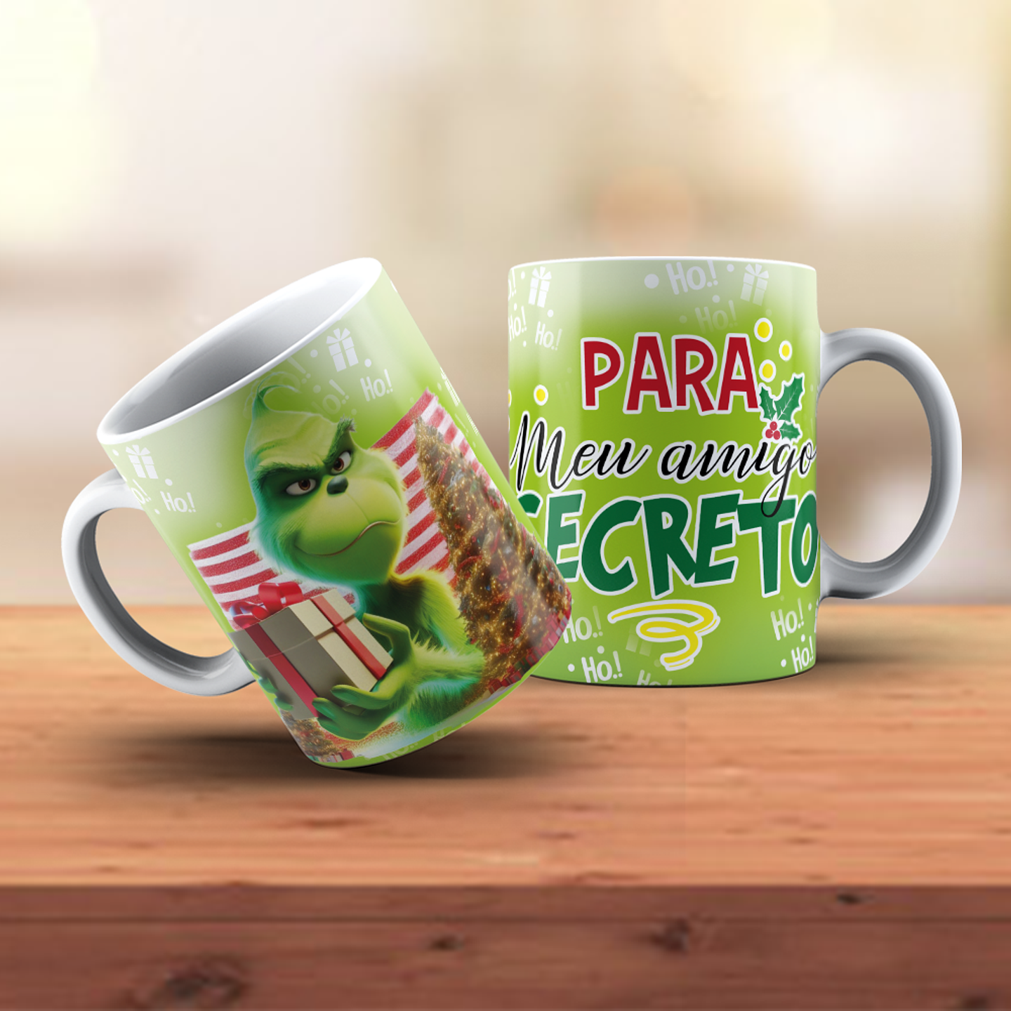 18 Artes para Caneca Grinch Natal Arquivo em Jpg 15
