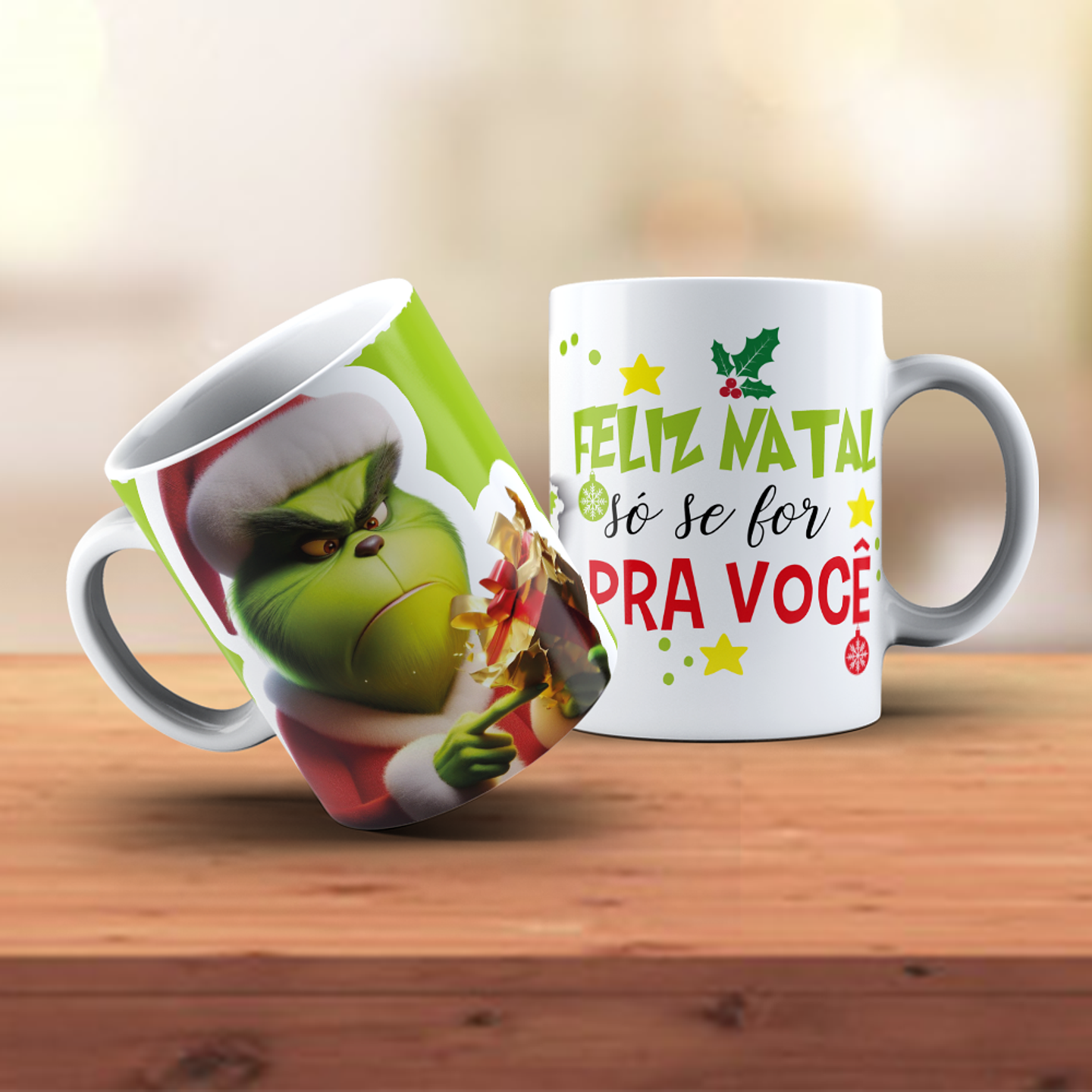 18 Artes para Caneca Grinch Natal Arquivo em Jpg 16