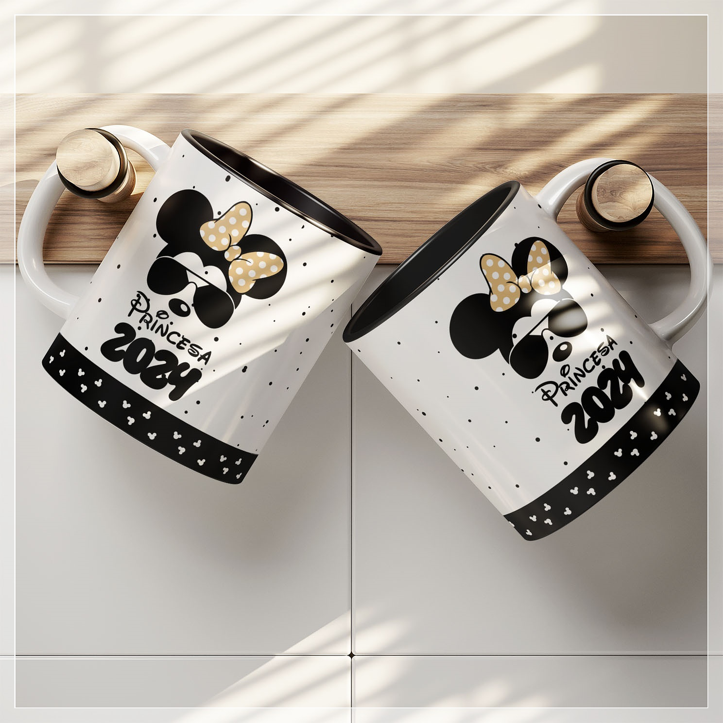 21 Artes para Caneca e Camisa Disney Ano Novo 2024 Arquivo em Png 6