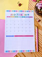 Arquivo Planner Mensal A4 2024 em Pdf - Thumbnail 4