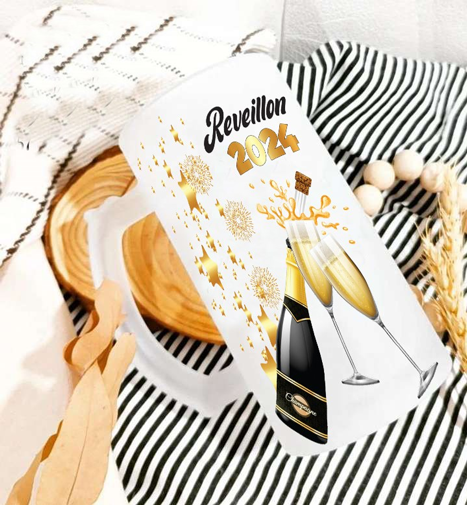 18 Artes para Camisa e Caneca Ano Novo 2024 Arquivo Editável   16