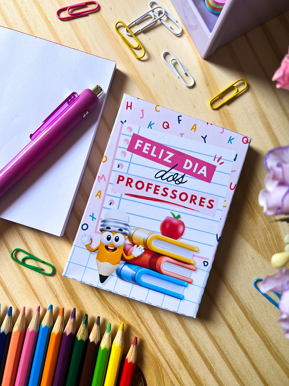 Arquivo para Caixinha Bloquinho Dia dos Professores em Pdf  6