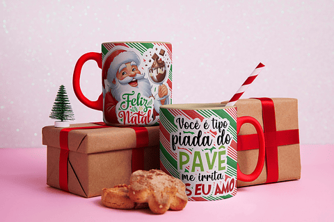 41 Artes para Caneca Natal Arquivo em Jpg 
