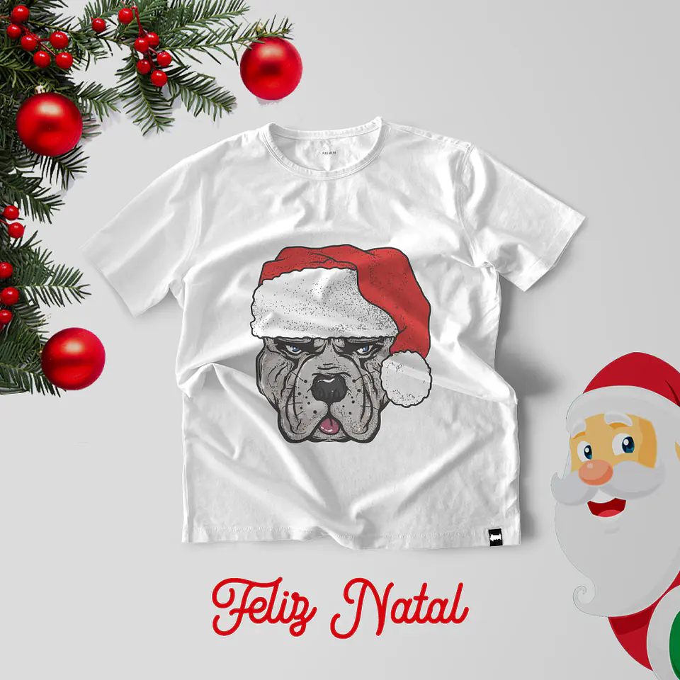 30 Artes para Camisa Papai Noel Natal Arquivo Editável  5
