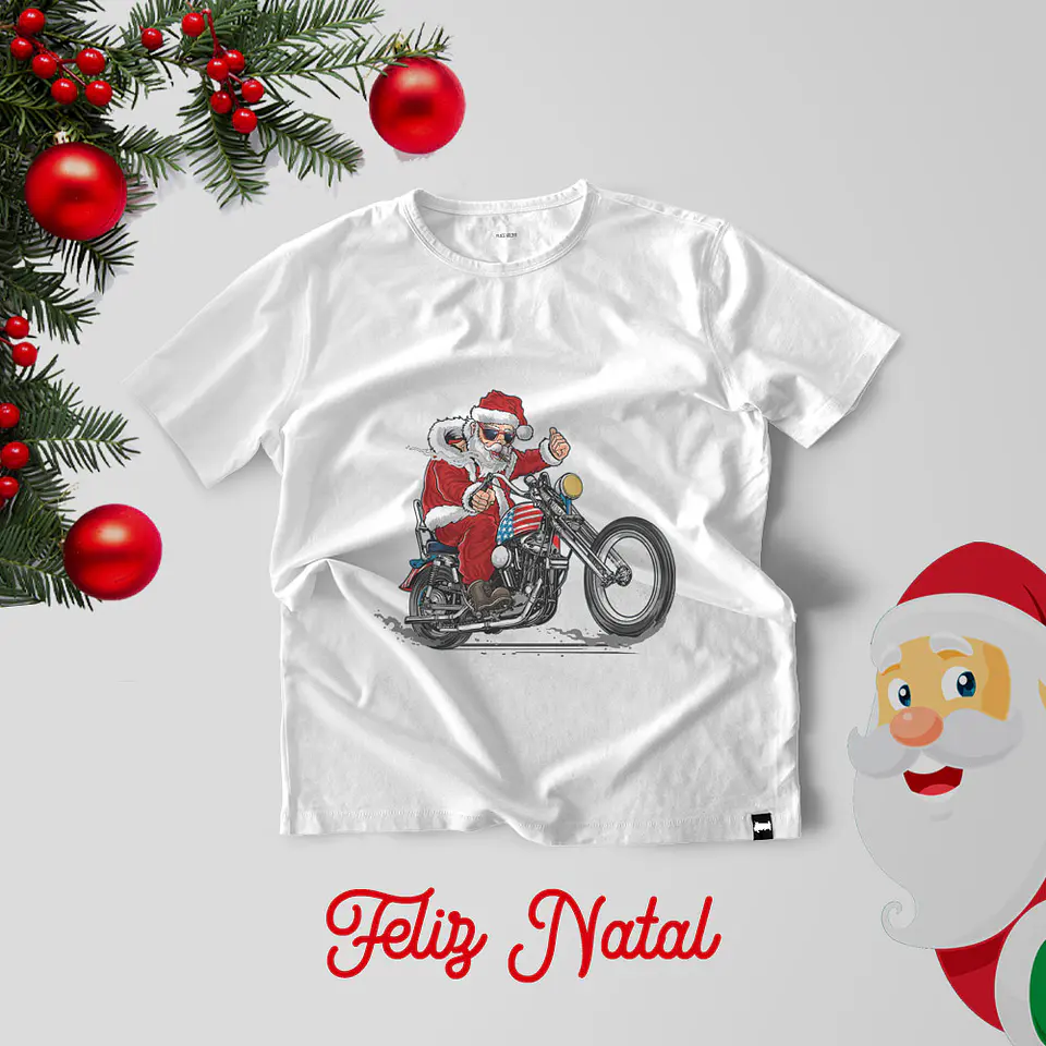 30 Artes para Camisa Papai Noel Natal Arquivo Editável  7