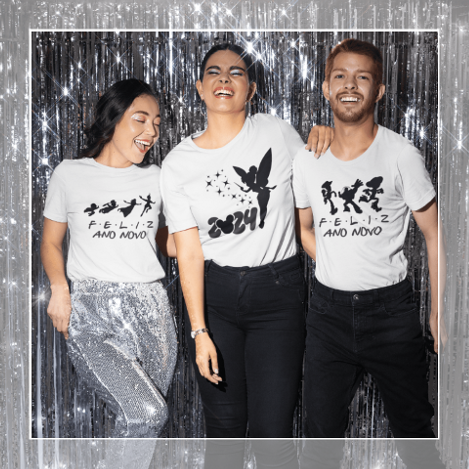 21 Artes para Caneca e Camisa Disney Ano Novo 2024 Arquivo em Png 13