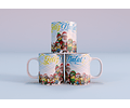 37 Artes para Caneca Natal Personagens Arquivo em Jpg