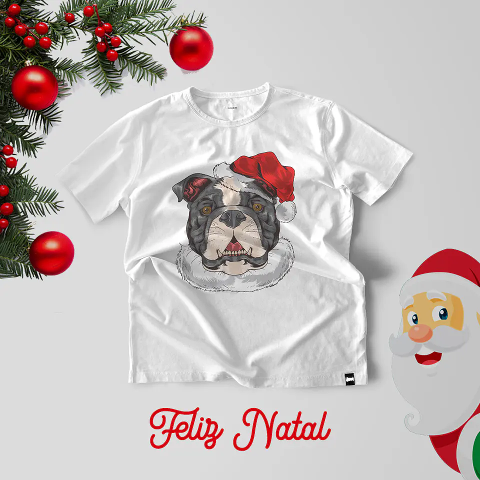 30 Artes para Camisa Papai Noel Natal Arquivo Editável  12