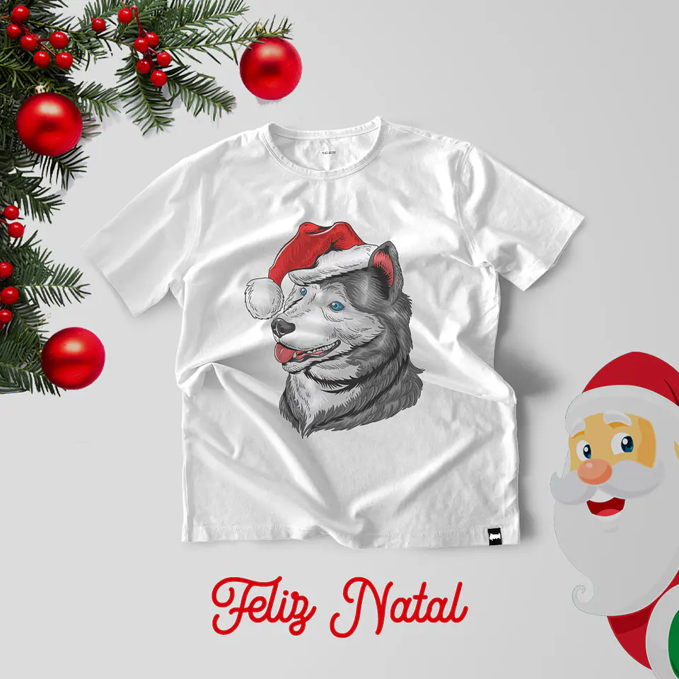 30 Artes para Camisa Papai Noel Natal Arquivo Editável  13