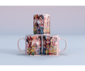 37 Artes para Caneca Natal Personagens Arquivo em Jpg