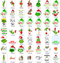 Kit Digital Grinch Natalino Completo Arquivos em Png   - Thumbnail 11