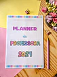 Arquivo Planner Professora A4 2024 em Pdf - Thumbnail 8