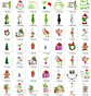 Kit Digital Grinch Natalino Completo Arquivos em Png   - Thumbnail 12
