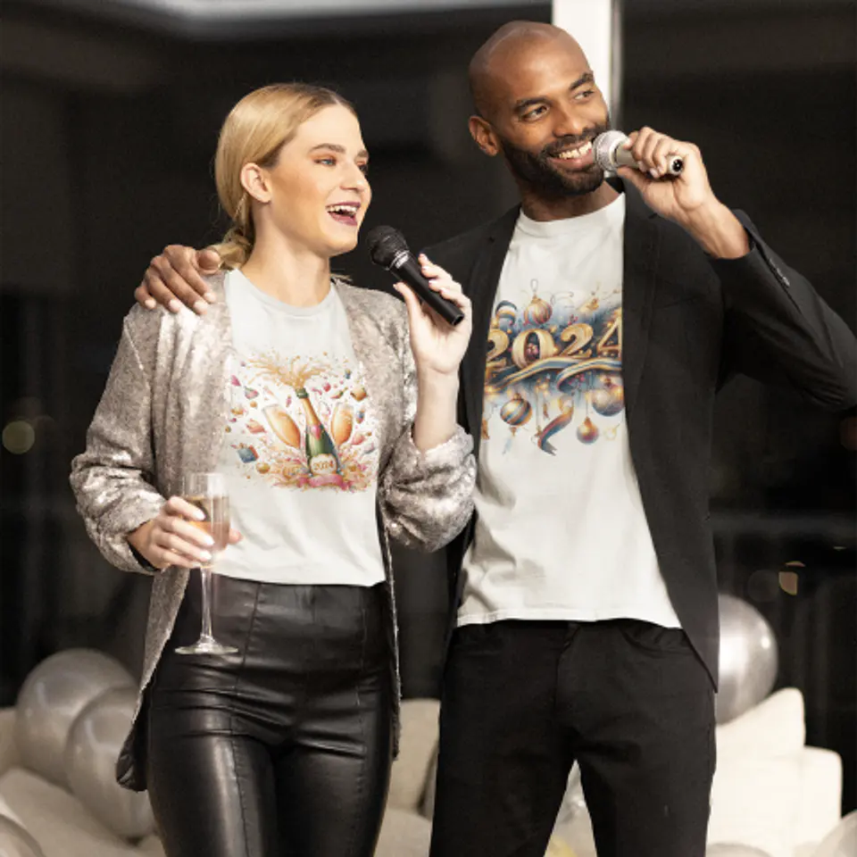 14 Artes para Camisa Ano Novo 2024 Arquivo em Png 3