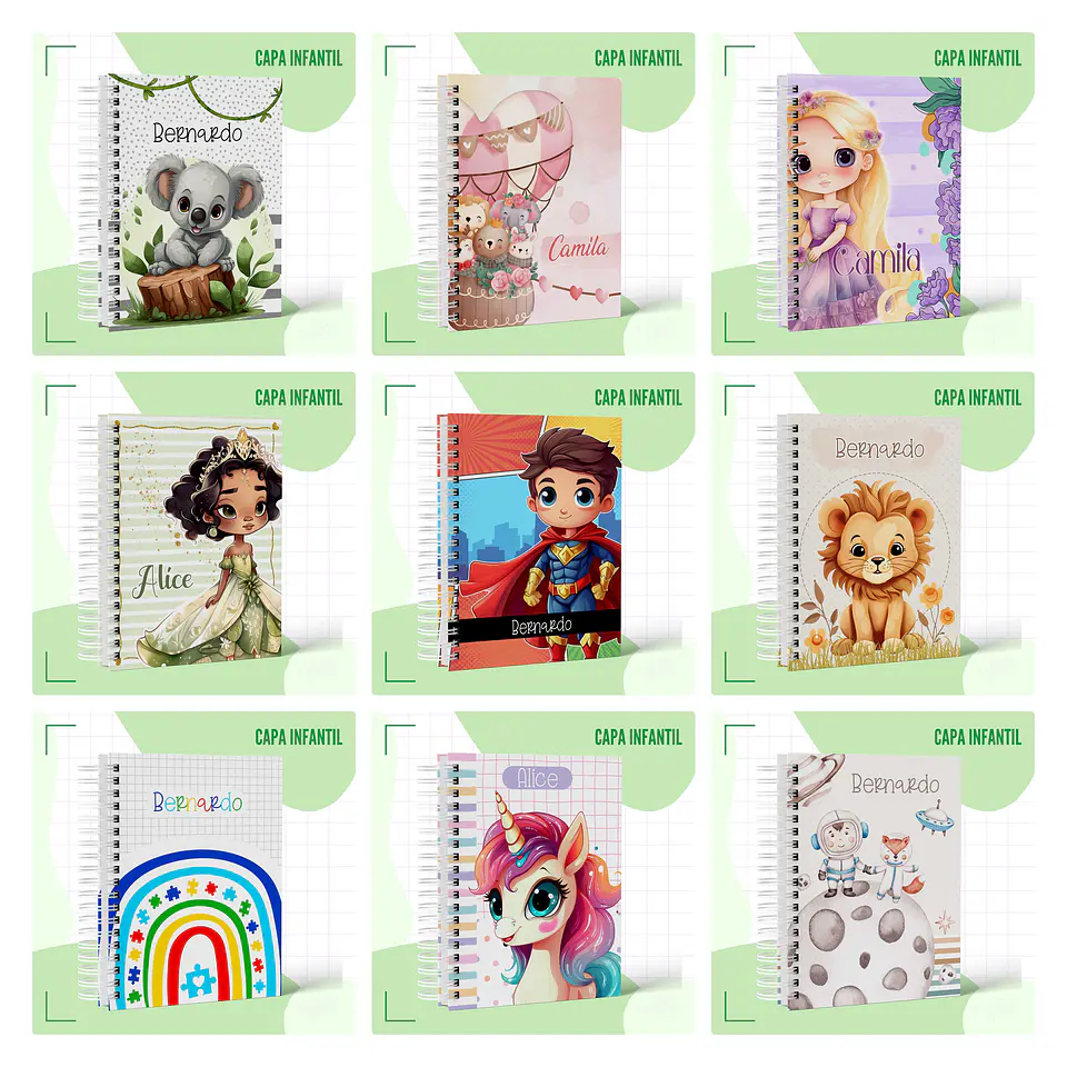 50 Artes para Capas Agendas 2024 Arquivo em Jpg 3