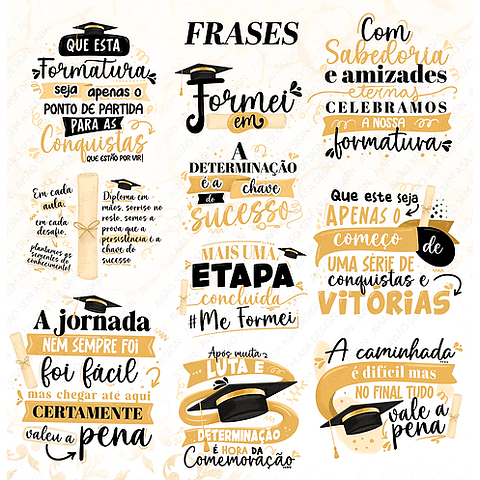 38 Artes para Caneca e Capa Agenda Formatura Arquivo em Jpg