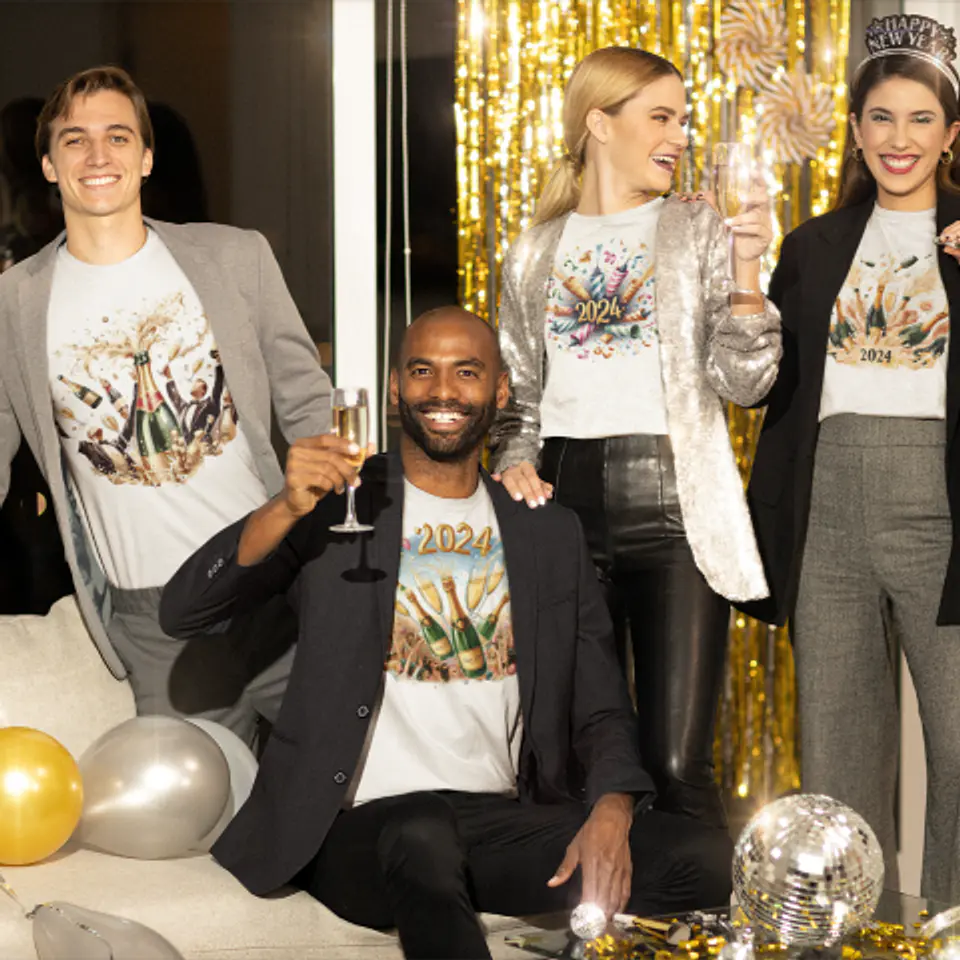 14 Artes para Camisa Ano Novo 2024 Arquivo em Png 5