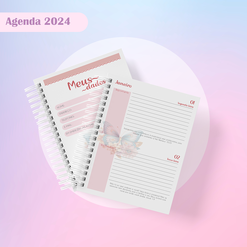 Arquivo Agenda Masculina e Feminina Cristã 2024 Arquivo em Pdf 6