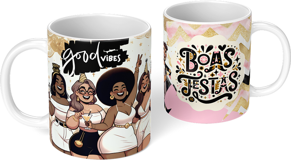 34 Artes para Caneca Ano Novo 2024 em Jpg 8