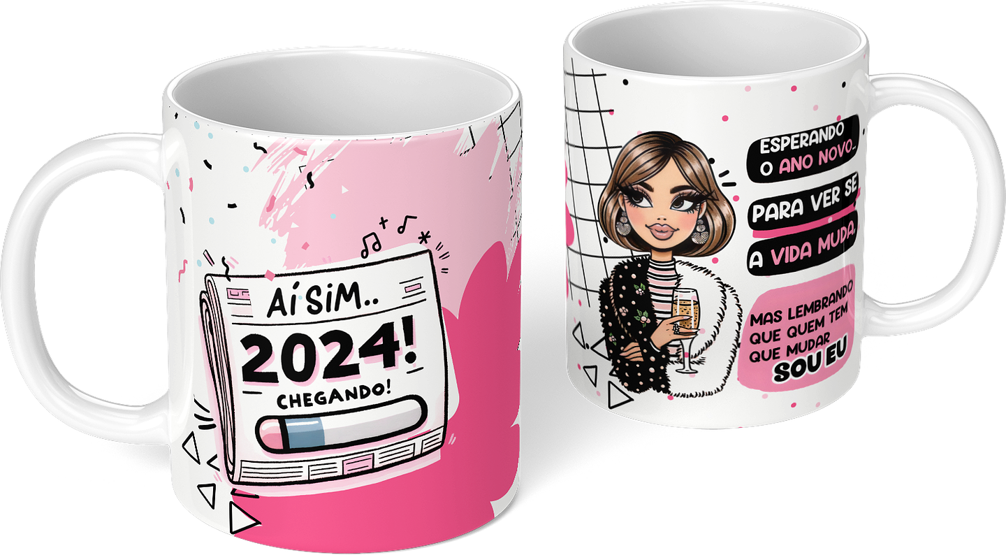 34 Artes para Caneca Ano Novo 2024 em Jpg 9