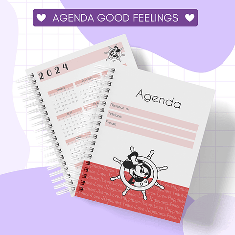 Arquivo Agenda Mickey 2024 Arquivo em Pdf  