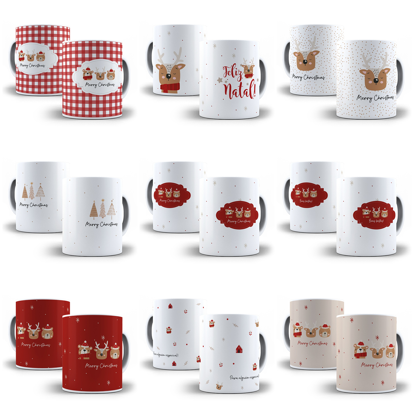 41 Artes para Caneca Natal Arquivo em Png  15