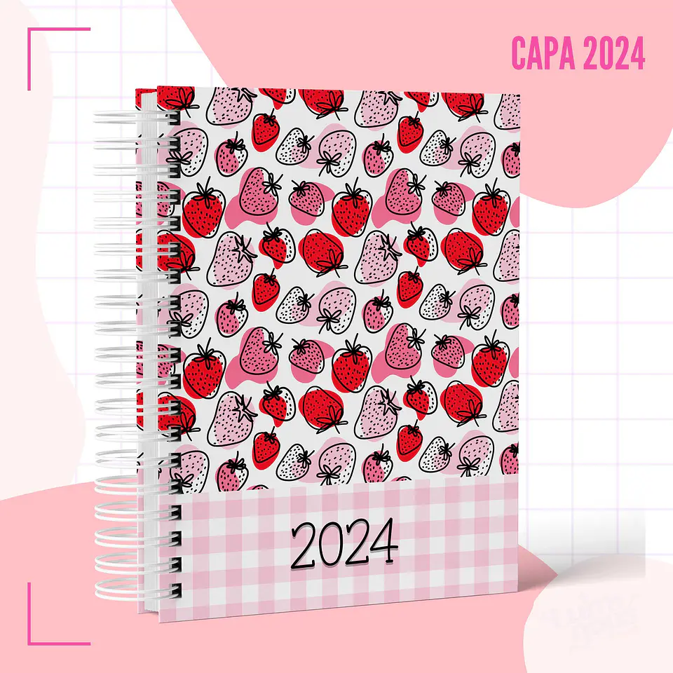 50 Artes para Capas Agendas 2024 Arquivo em Jpg 18