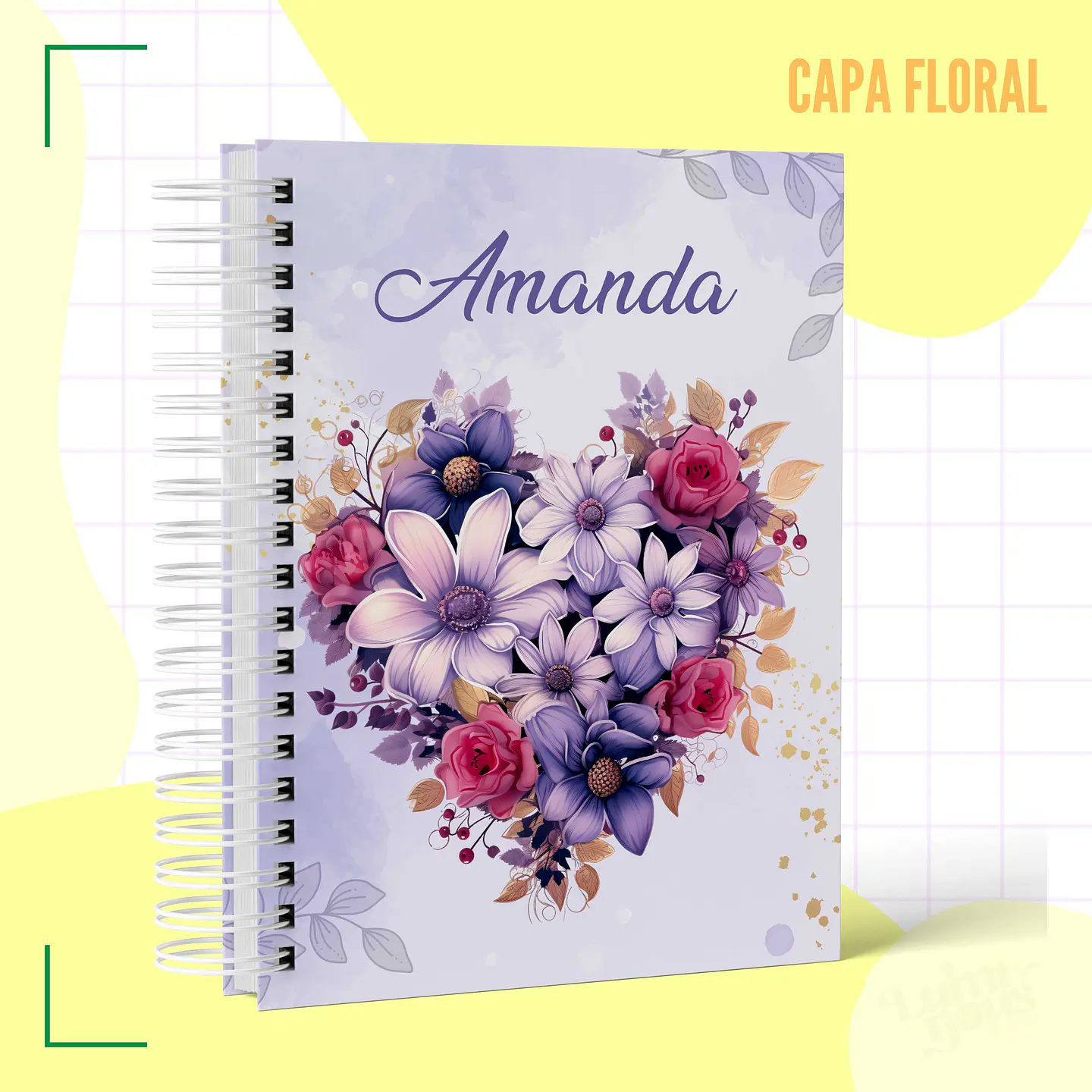 50 Artes para Capas Agendas 2024 Arquivo em Jpg 20