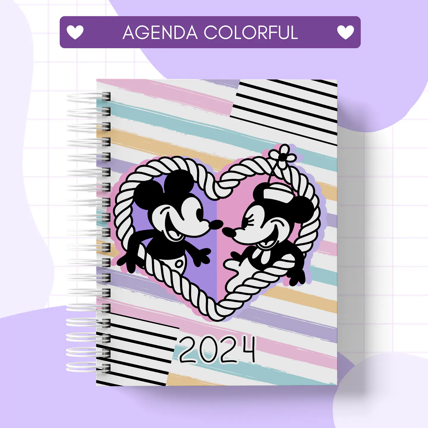 Arquivo Agenda Mickey e Minnie 2024 em Pdf  1