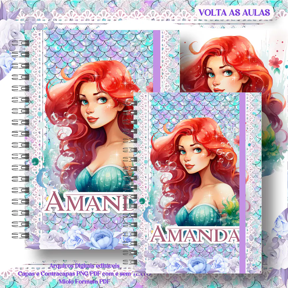 26 Artes para Cadernos Personagens Meninos e Meninas em Pdf 4