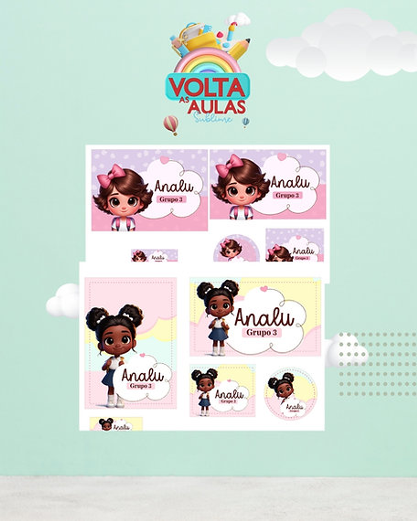 Arquivo Etiquetas Volta as Aulas em Pdf  3