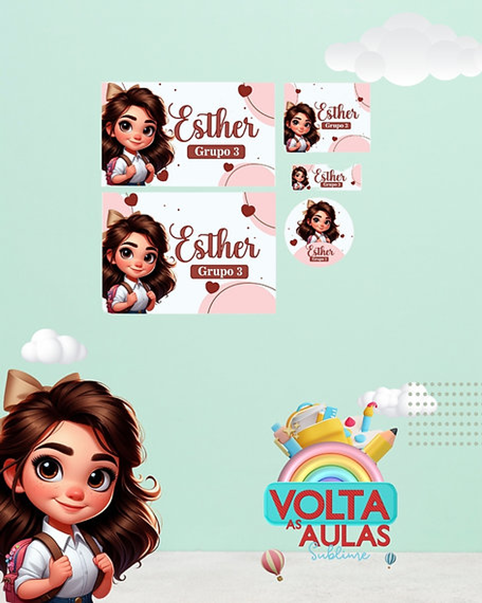 Arquivo Etiquetas Volta as Aulas em Pdf  6