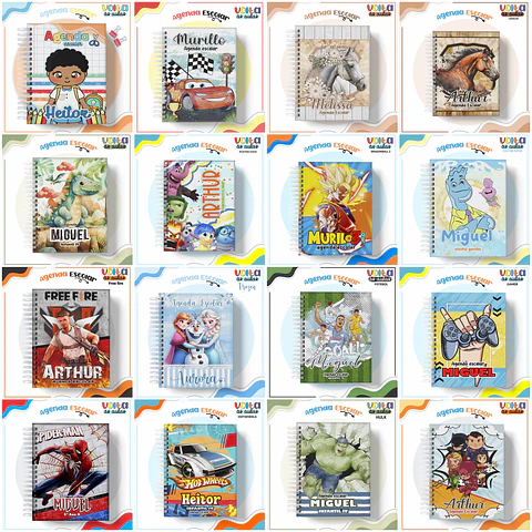 Arquivos para Sublimação Volta as aulas Menina e Menino Completo 2024 em Pdf