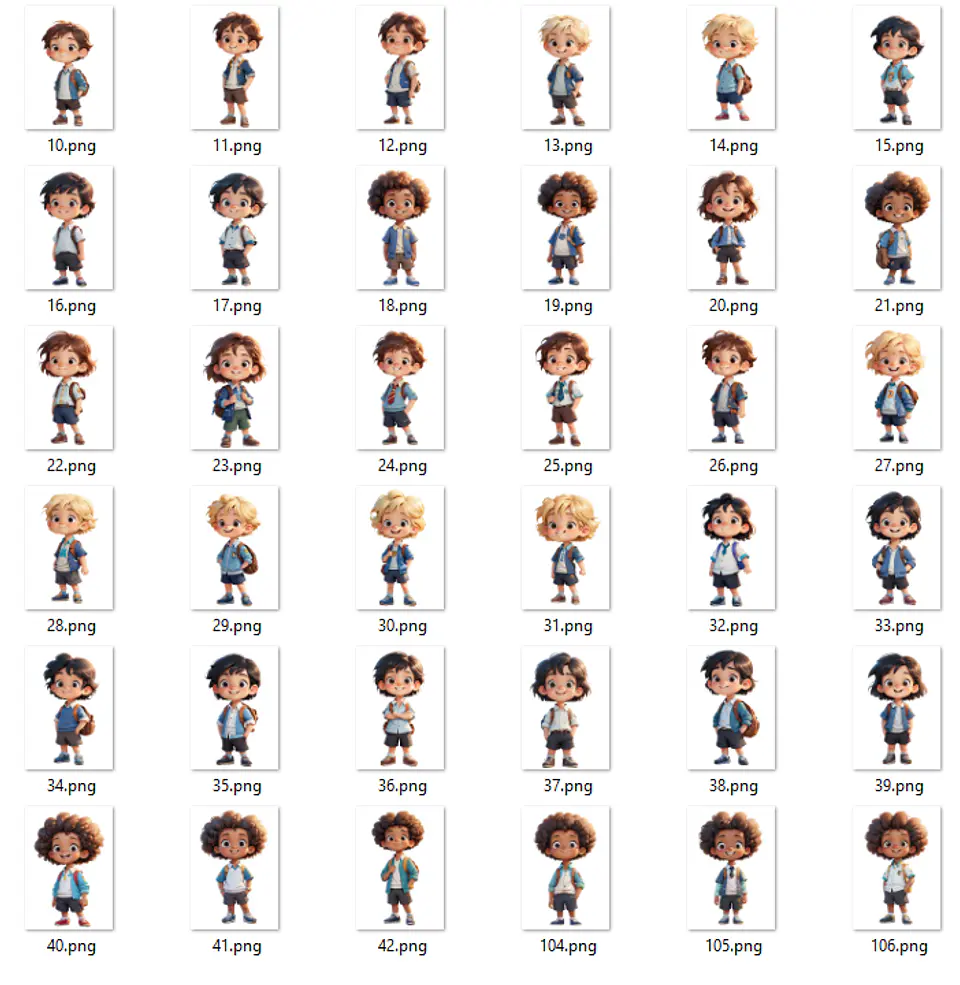 Kit Digital Volta as Aulas Mascotes School Arquivos em Png    2