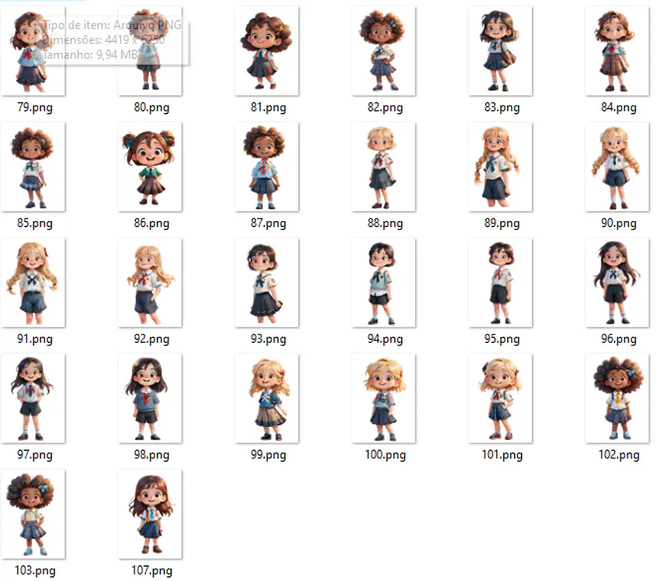 Kit Digital Volta as Aulas Mascotes School Arquivos em Png    5