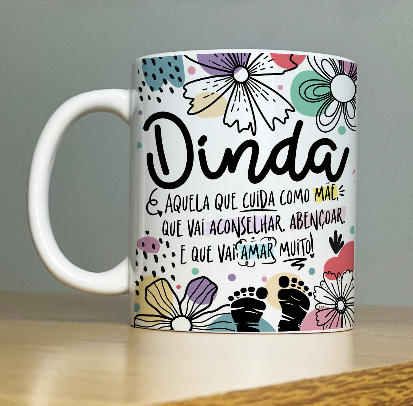 13 Artes para Caneca Dindo e Dinda Padrinhos em Jpg  10