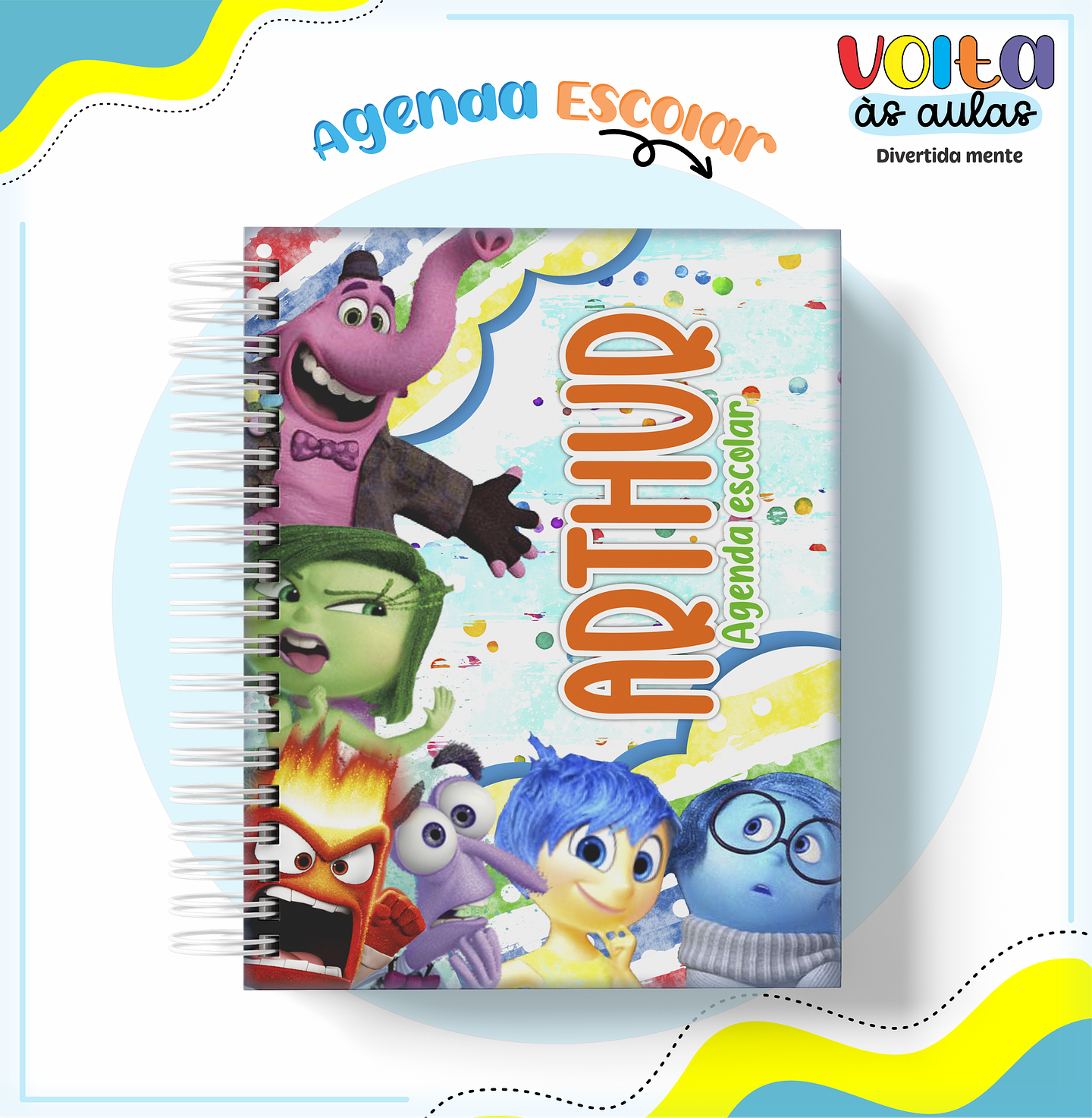 Arquivos para Sublimação Volta as aulas Menina e Menino Completo 2024 em Pdf 10